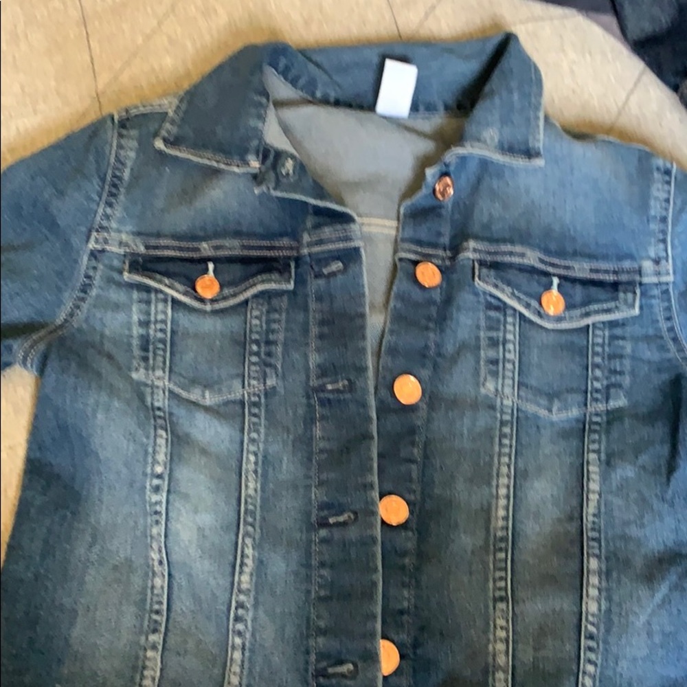 Light blue jean jacket